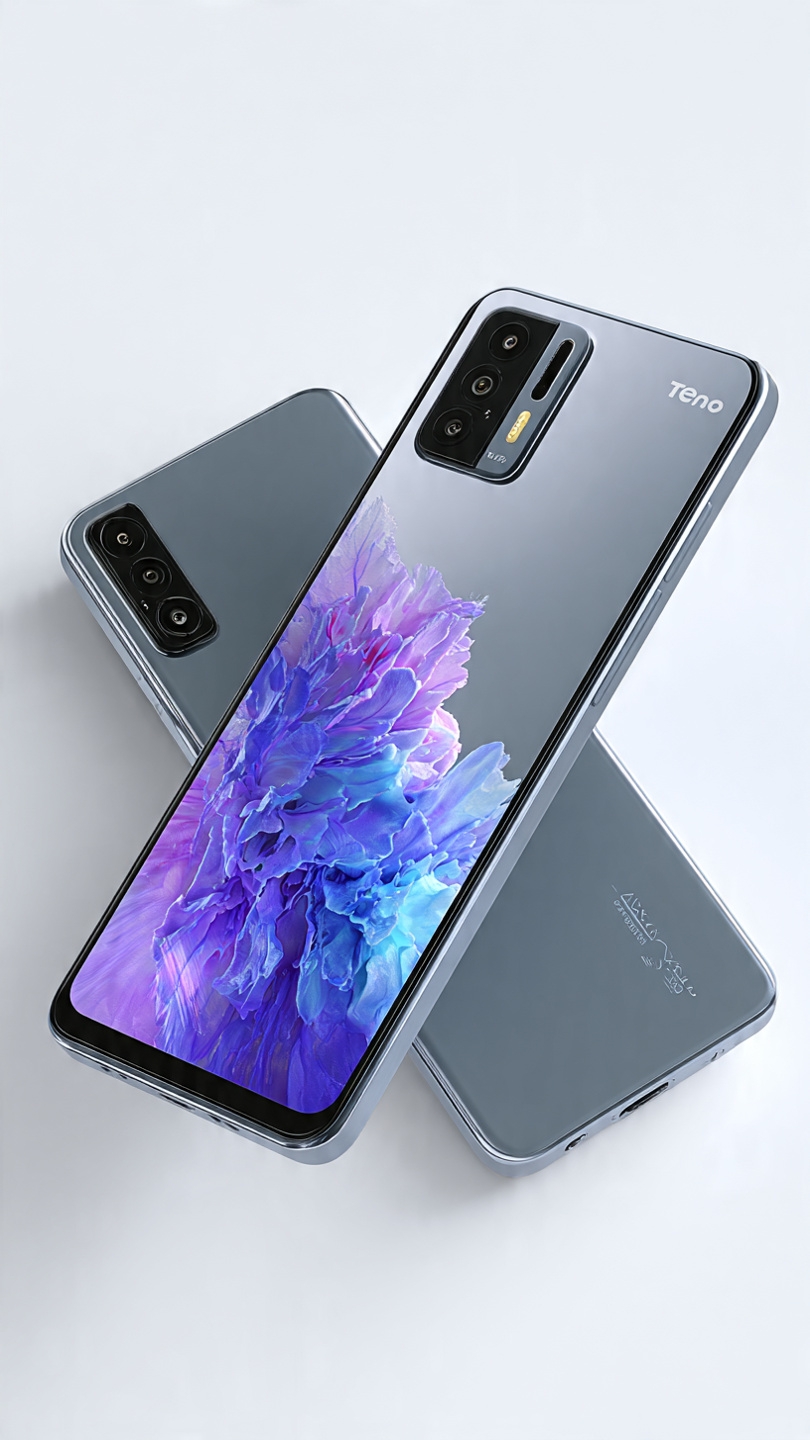 Tecno Spark 20 Pro 256GB 8GB RAM - Lunar Grey | 108MP Camera | 5000mAh | 33W Fast Charge